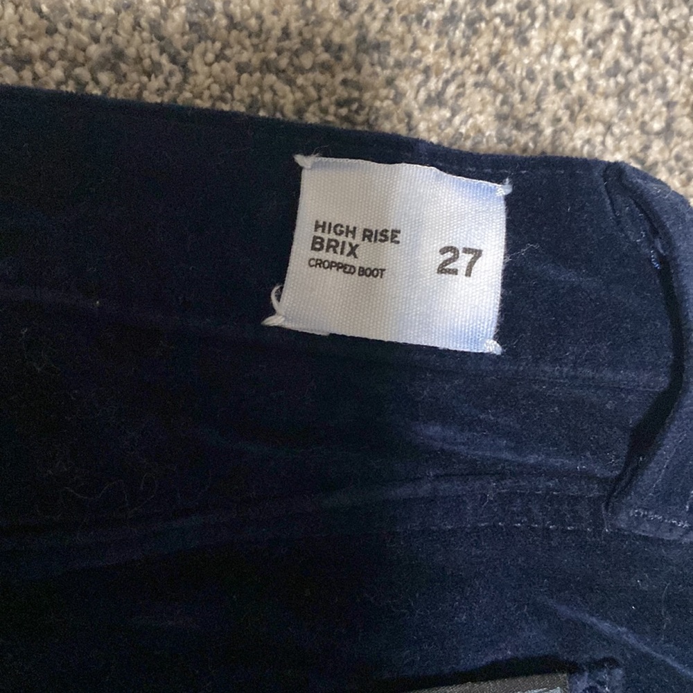 Hudson Brix High Rise Velvet Women’s Jeans size 27 - Picture 6 of 7